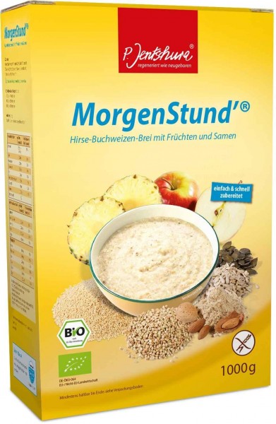 Morgenstund – basische Körner aus Hirse, Buchweizen und Amaranth
