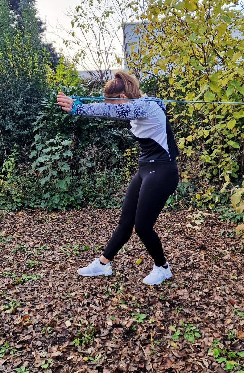 Seil zum Spiralmuskeltraining nach Dr. Smišek