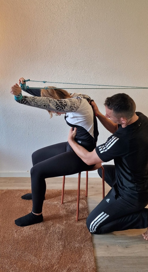 Seil zum Spiralmuskeltraining nach Dr. Smišek
