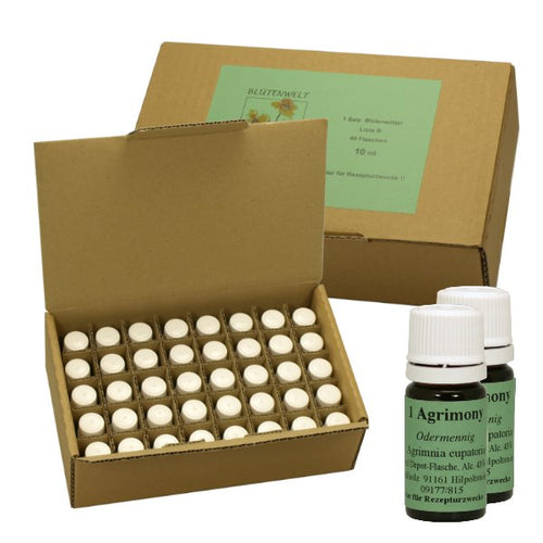 Bachblüten - Set mit 40 Flaschen á 5ml